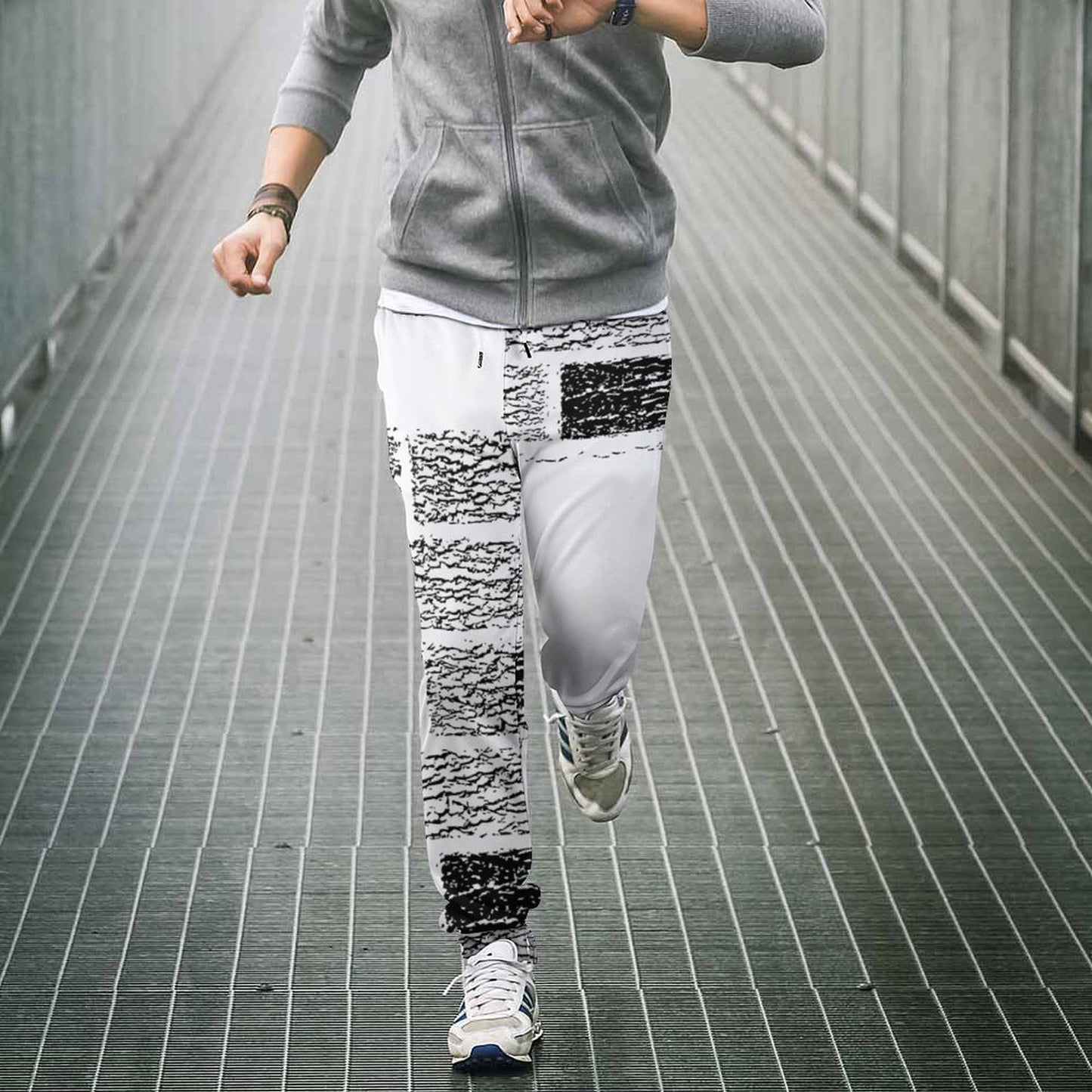 Brick Polyester Sweatpants