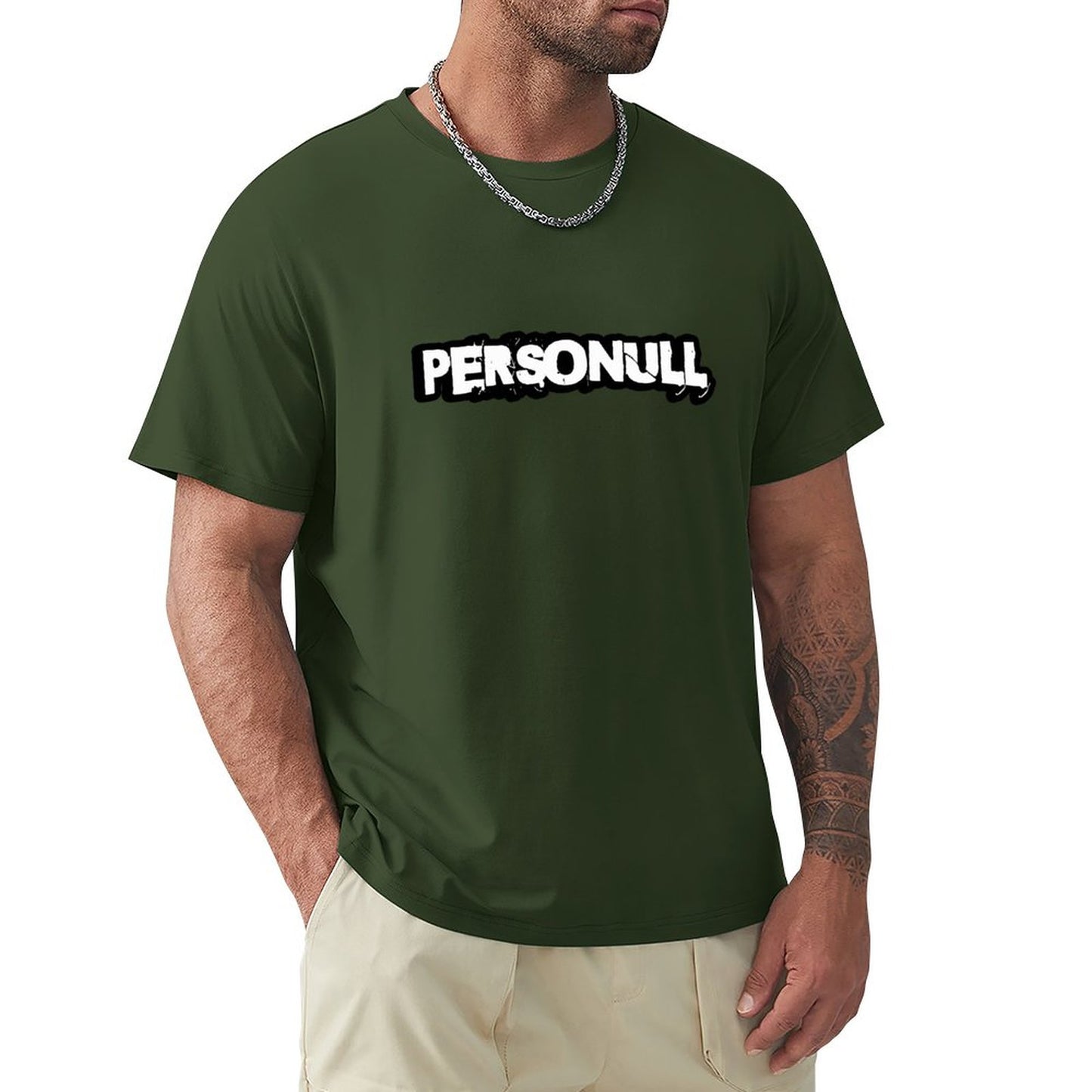 White Personull Logo T-Shirt