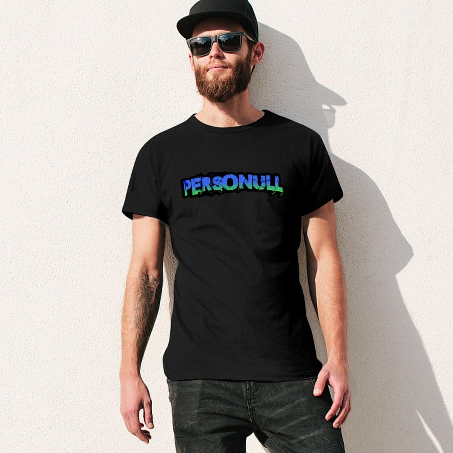 Blue and Green Logo T-Shirt