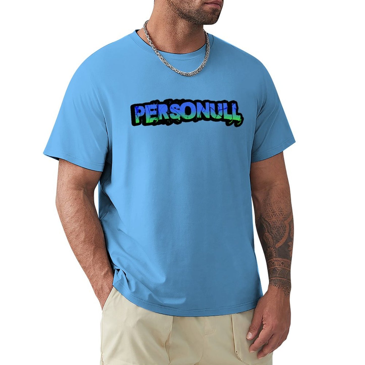 Blue and Green Logo T-Shirt