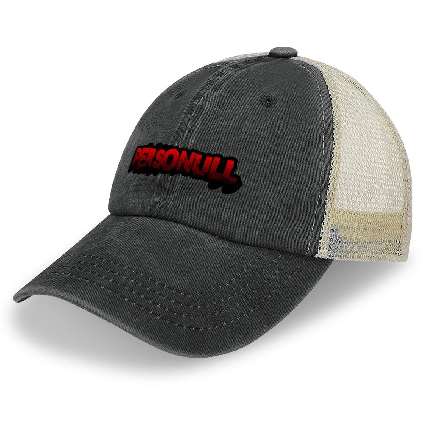 Red Logo Trucker Hat