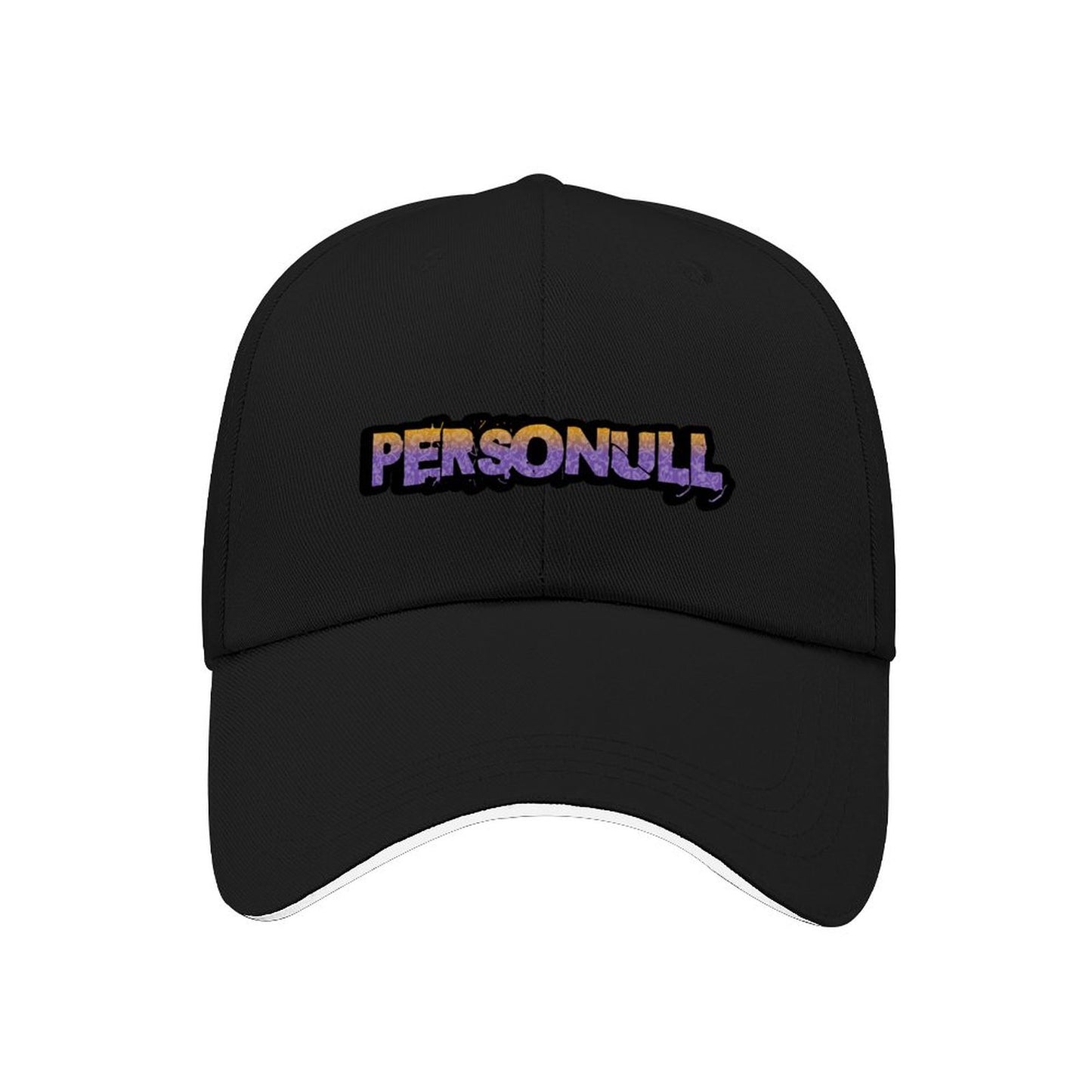 Purple And Orange Logo Hat