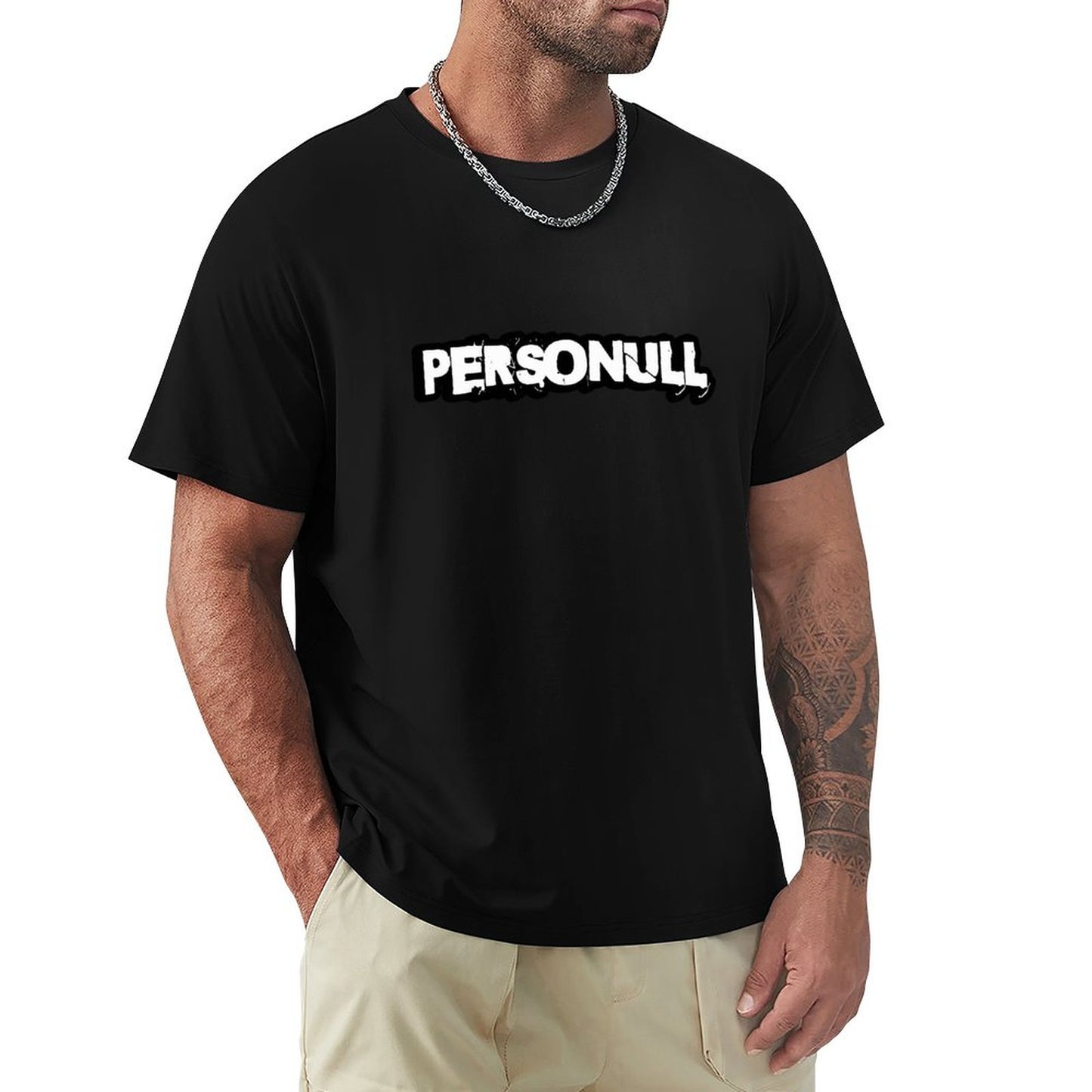 White Personull Logo T-Shirt