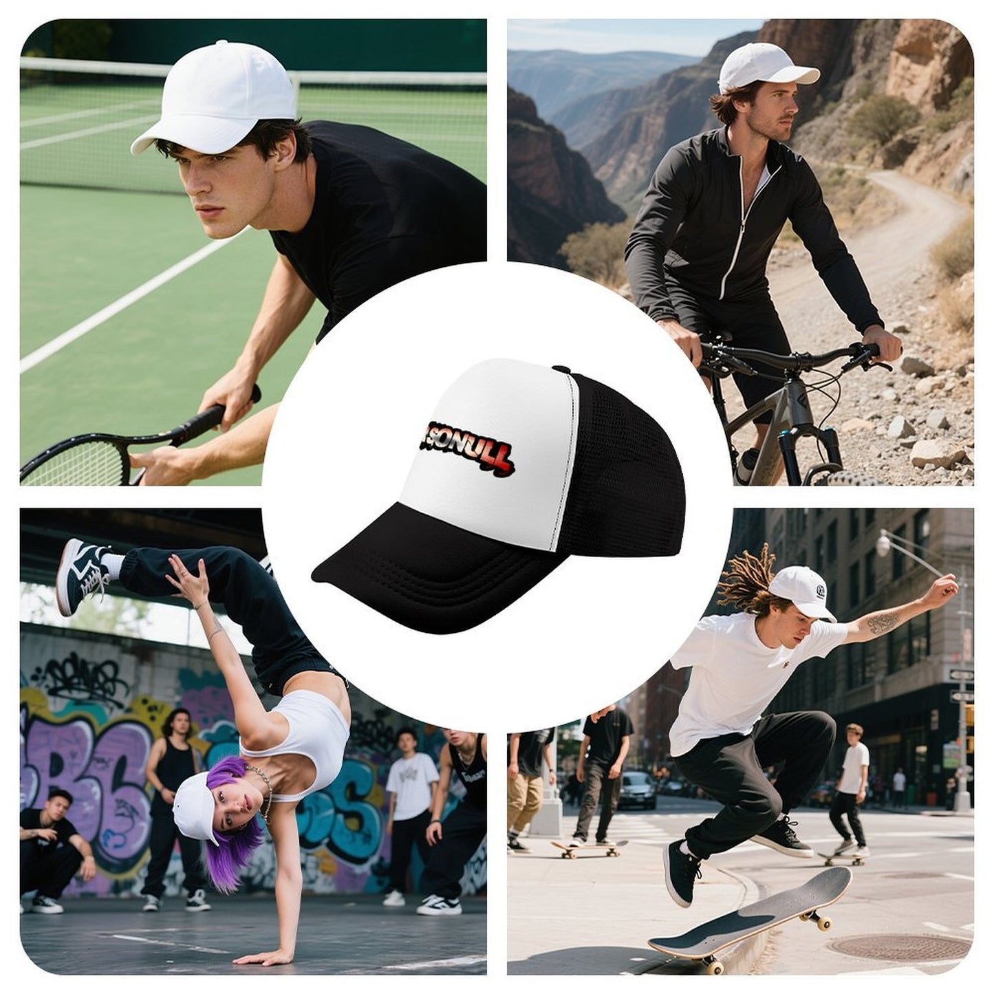 Burnt Steel Logo Hat