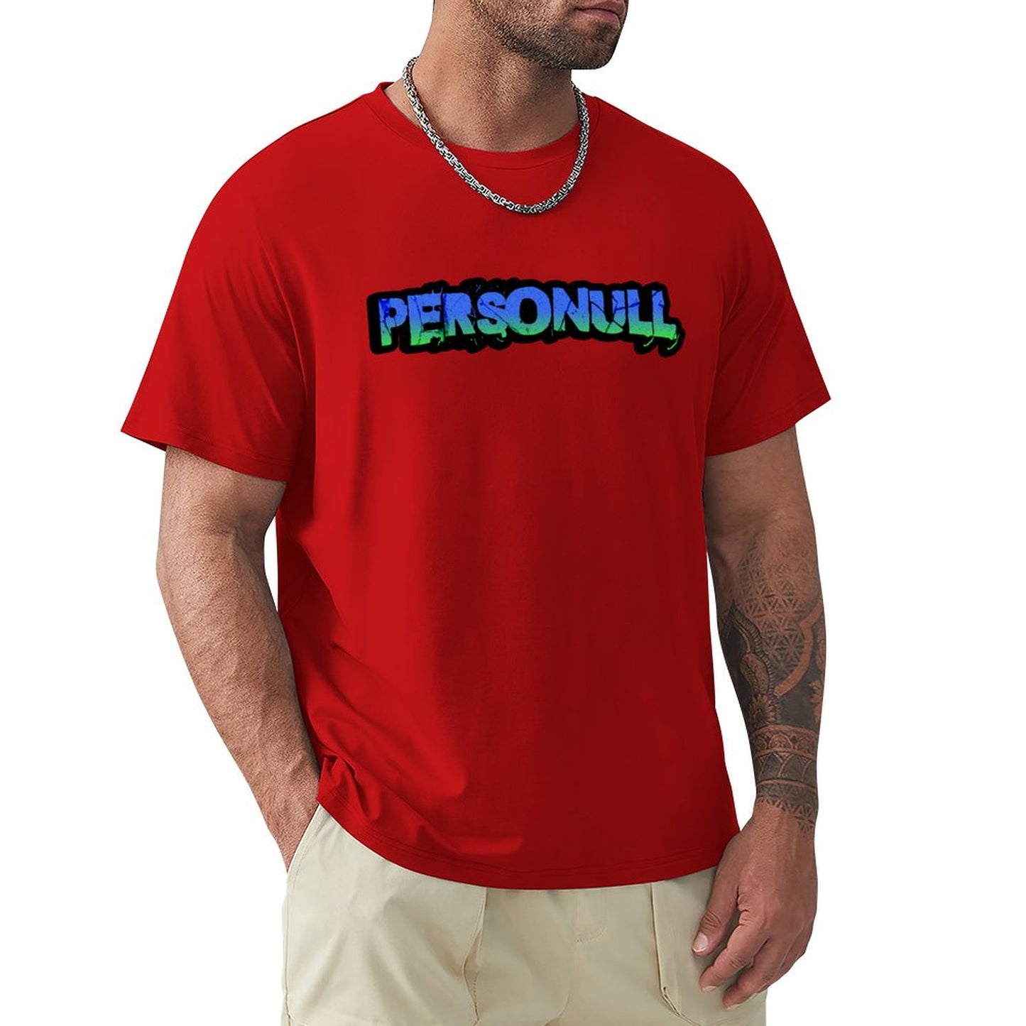 Blue and Green Logo T-Shirt