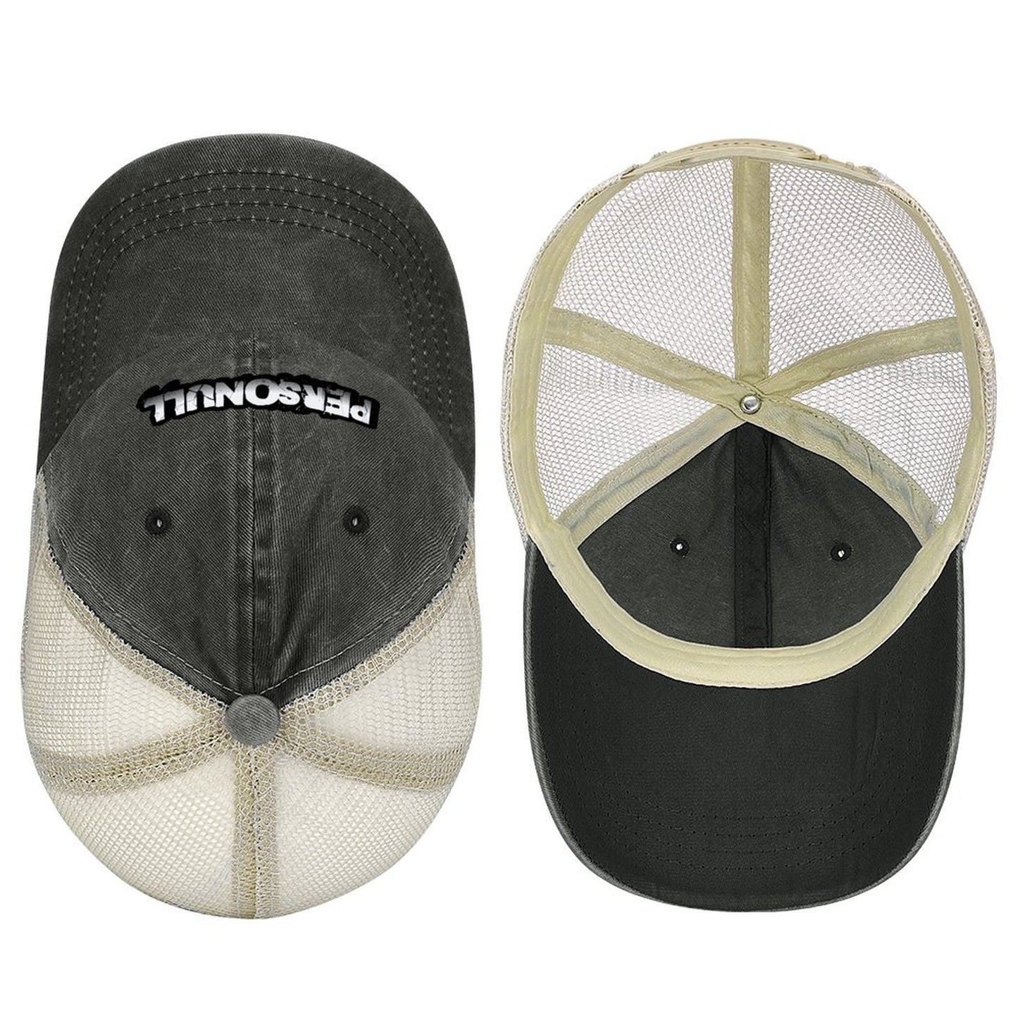 White Logo Trucker Hat