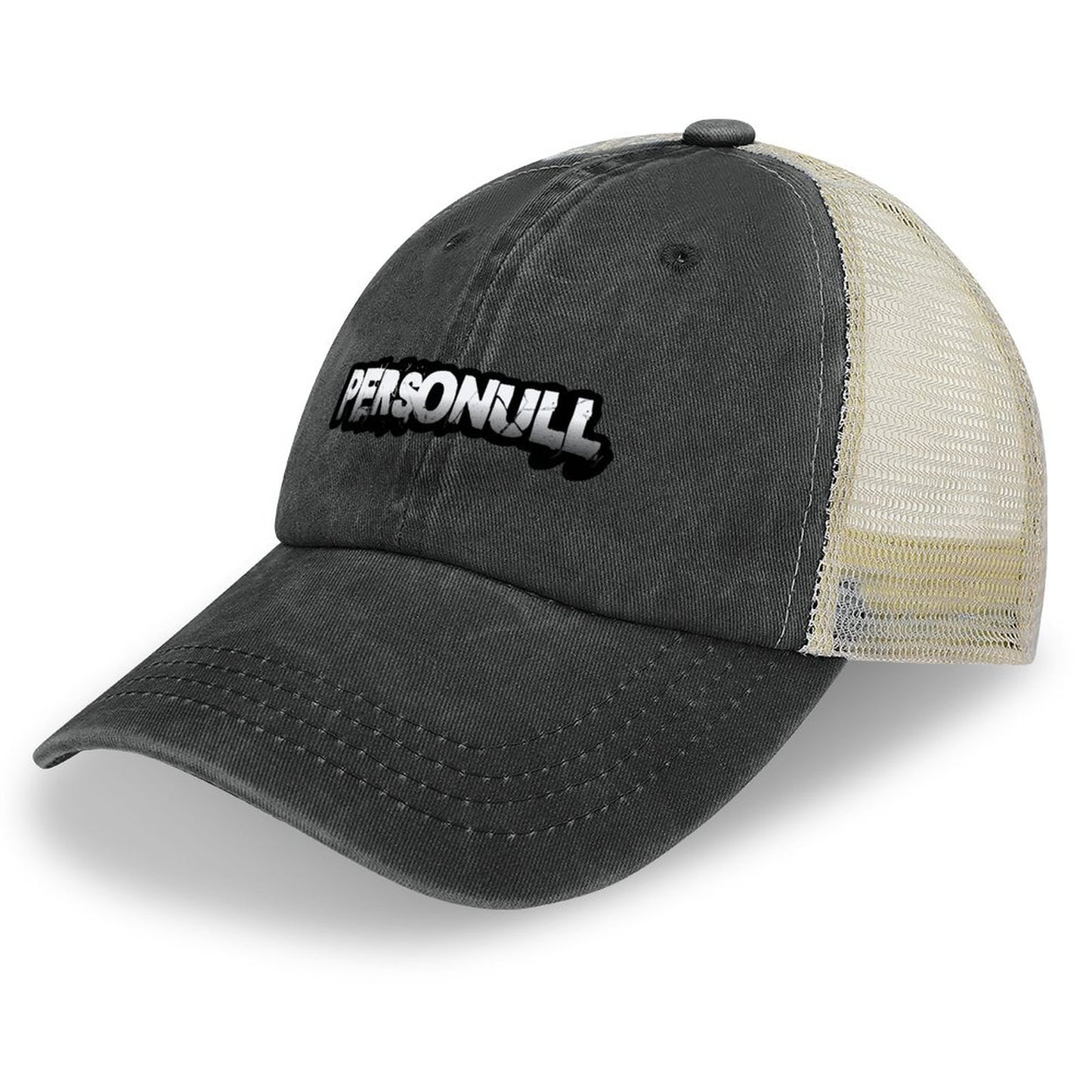 White Logo Trucker Hat