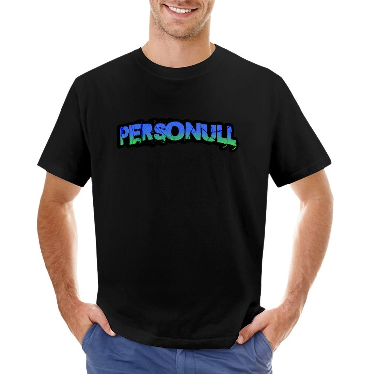 Blue and Green Logo T-Shirt