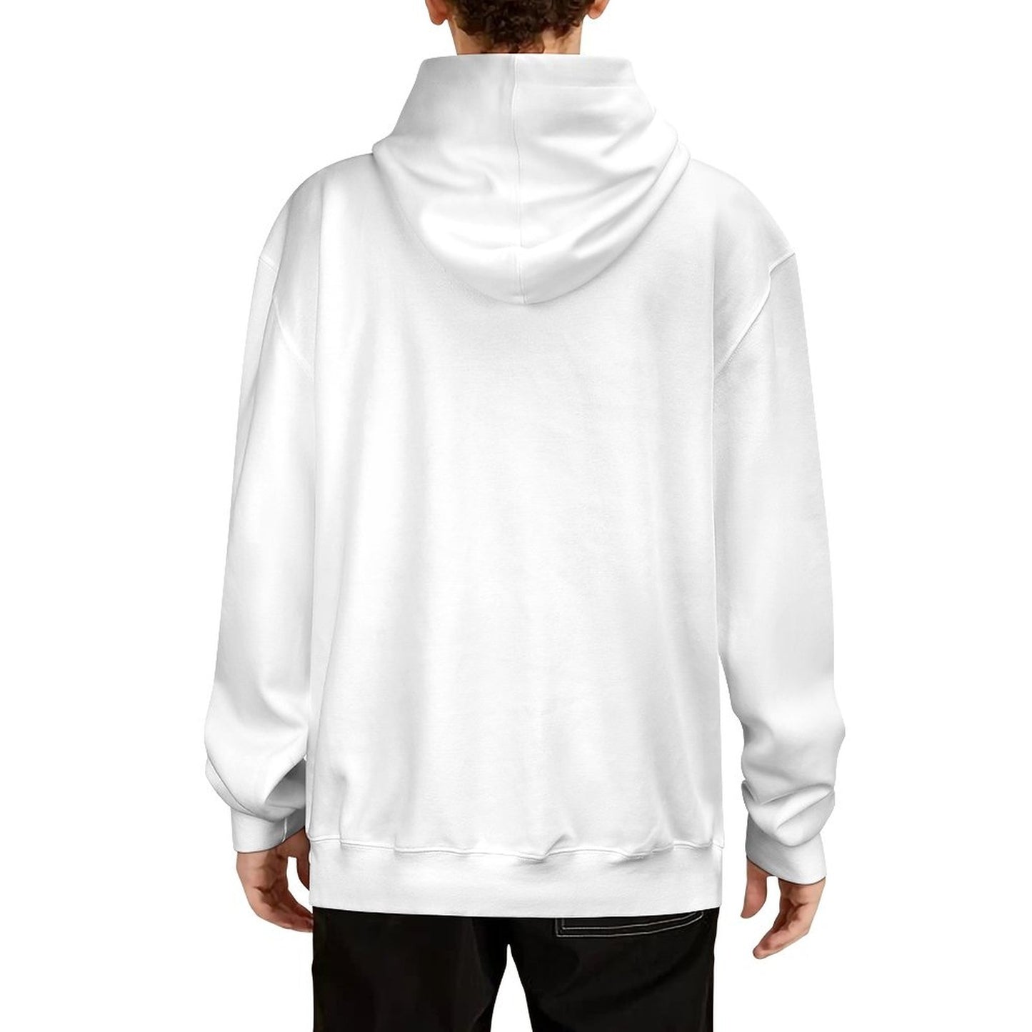 White Personull Logo Heavy Hoodie