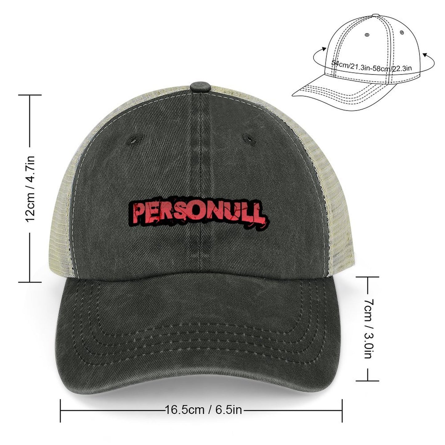 Red Logo Trucker Hat