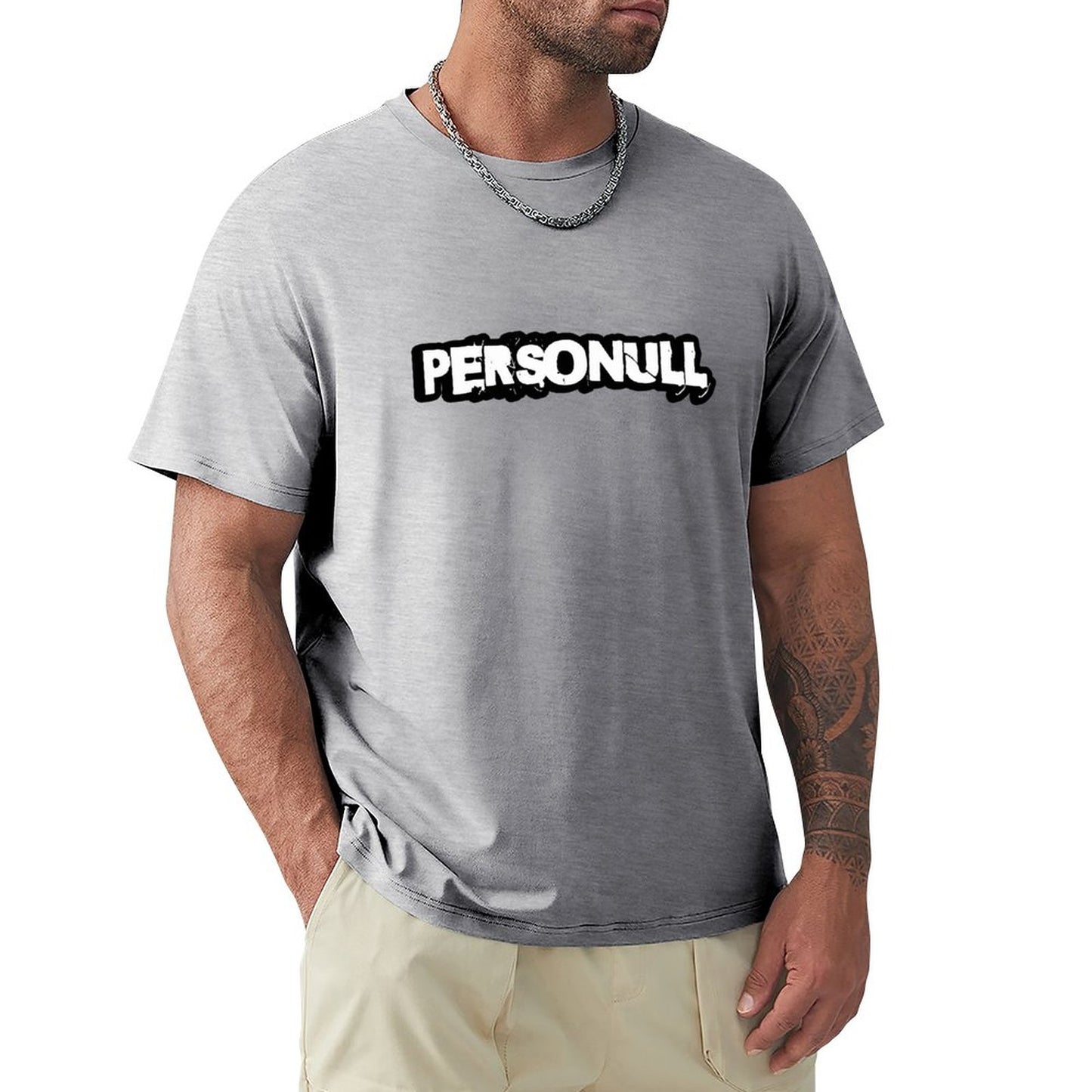 White Personull Logo T-Shirt