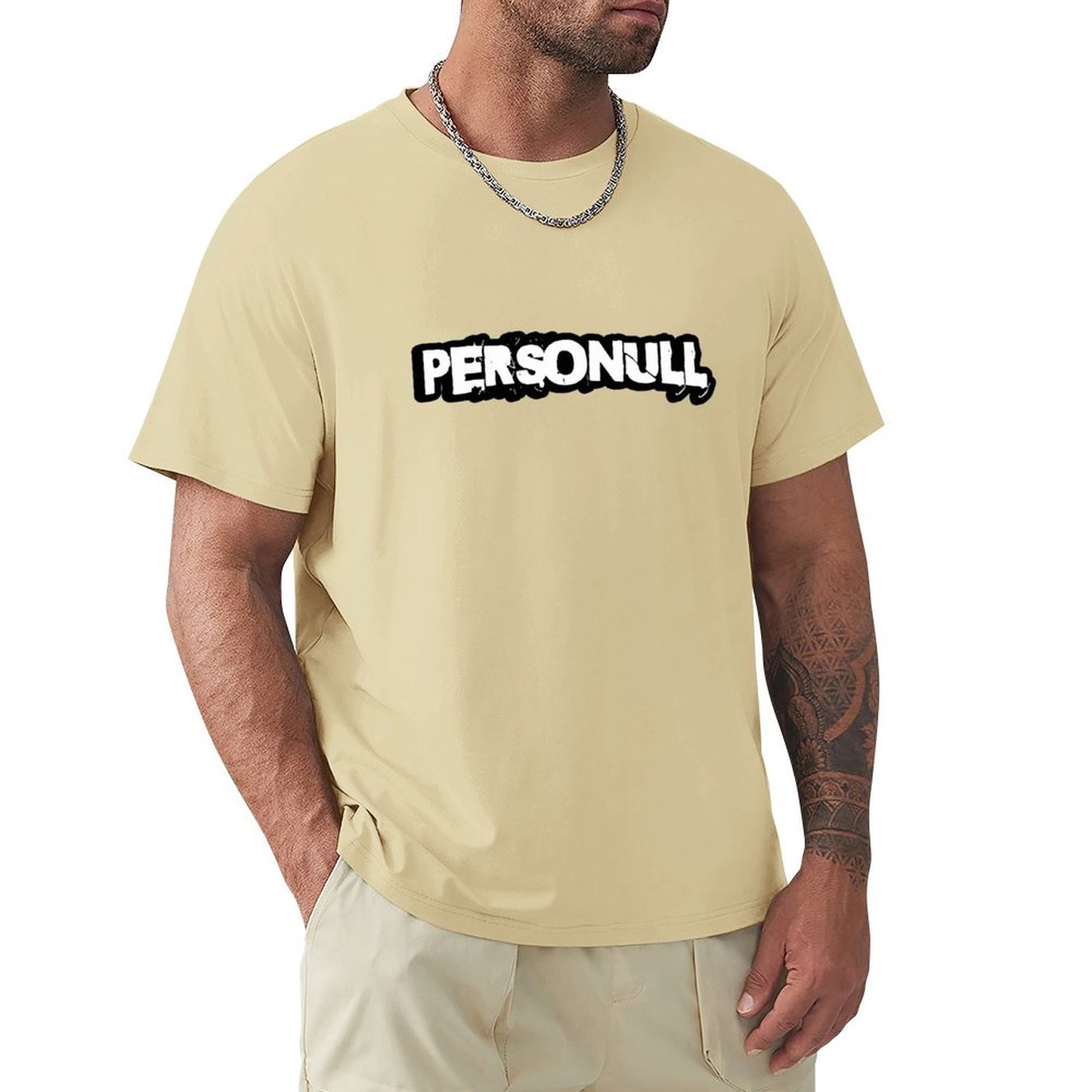 White Personull Logo T-Shirt