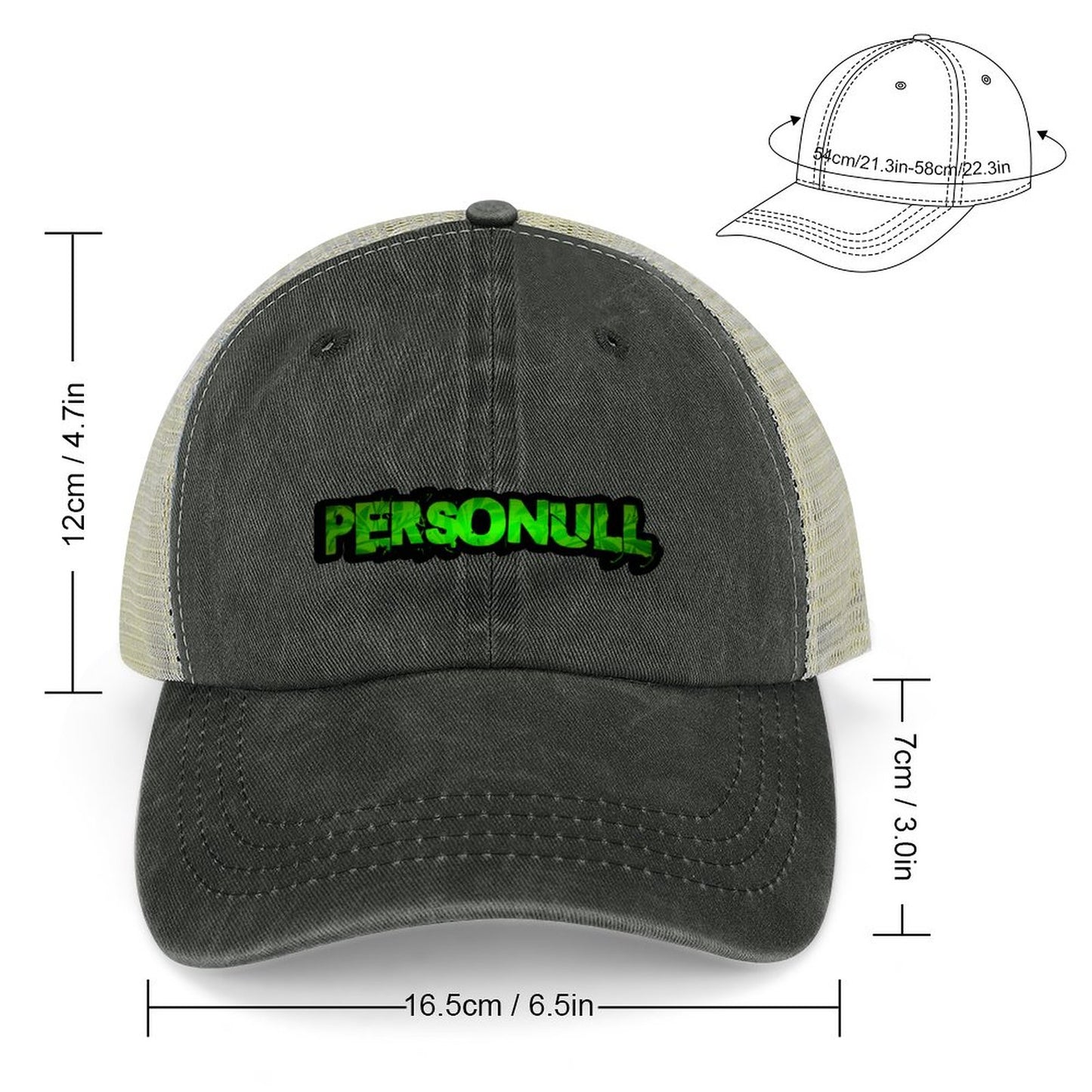 Green Logo Trucker Hat