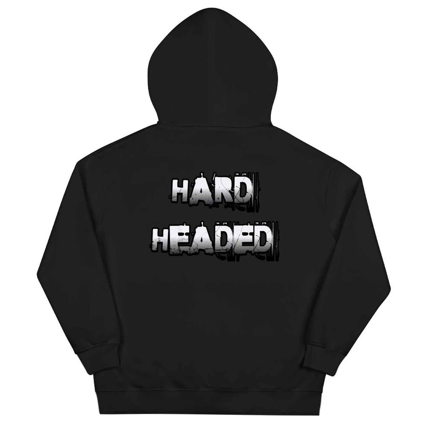 White Hard Headed Heavy Hoodie