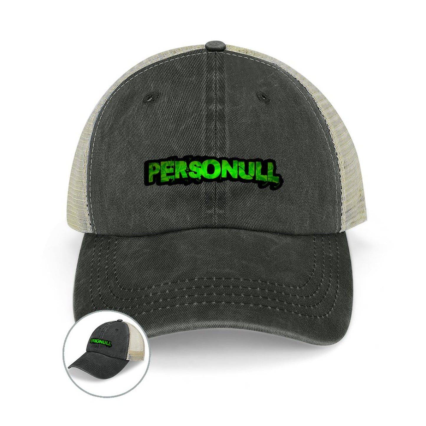 Green Logo Trucker Hat