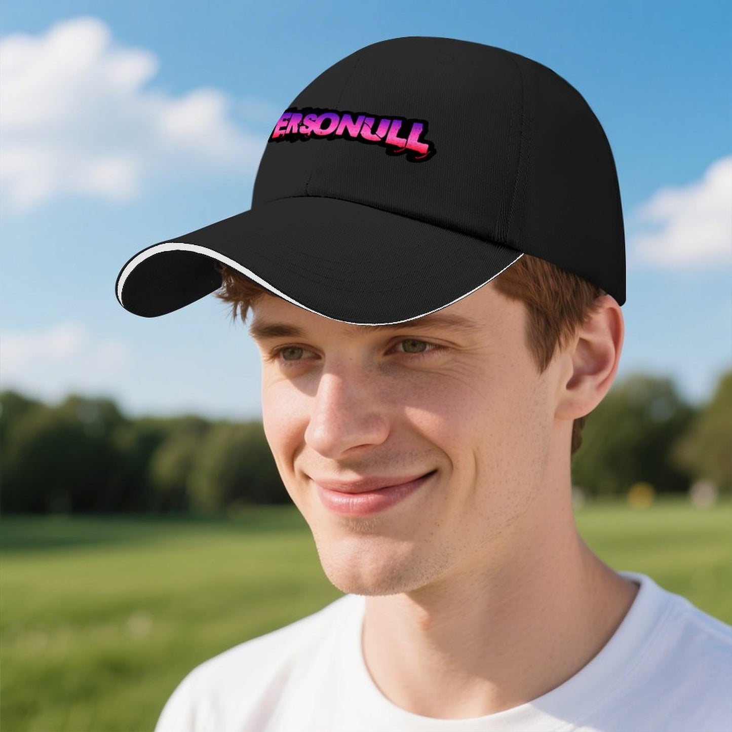 Dark Pink Logo Hat