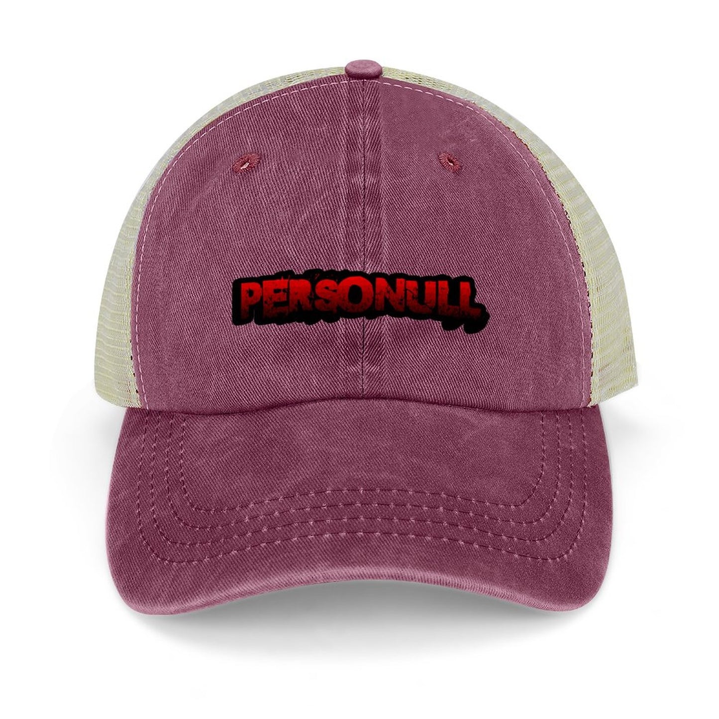 Red Logo Trucker Hat