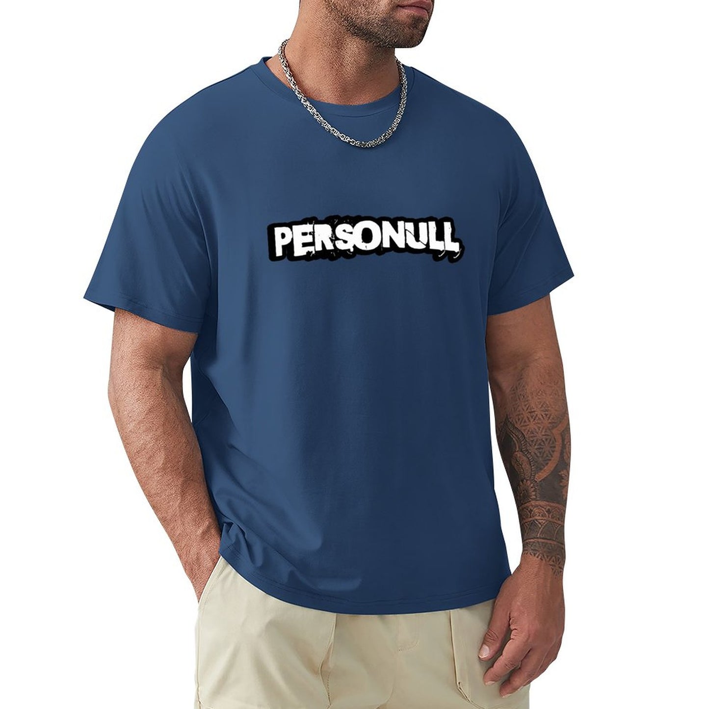 White Personull Logo T-Shirt