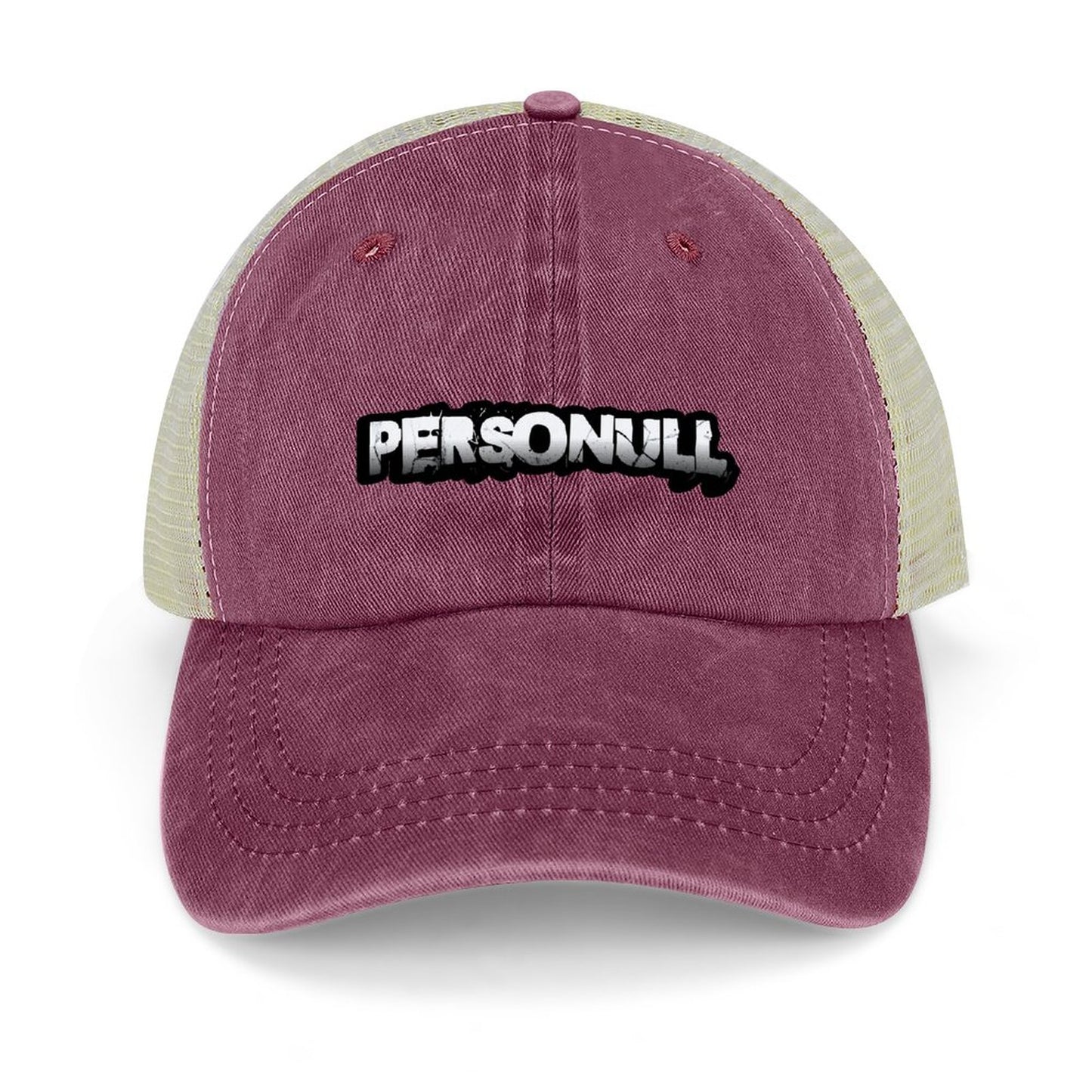 White Logo Trucker Hat