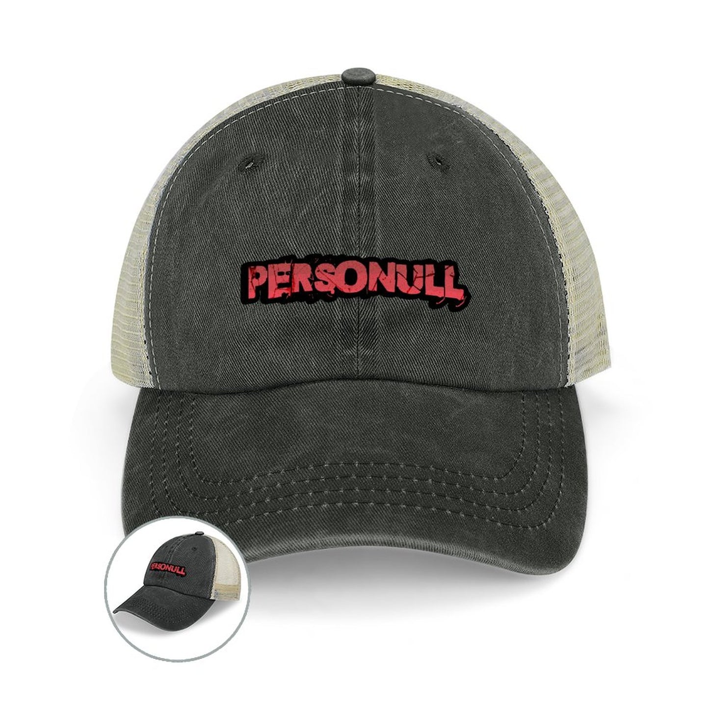 Red Logo Trucker Hat