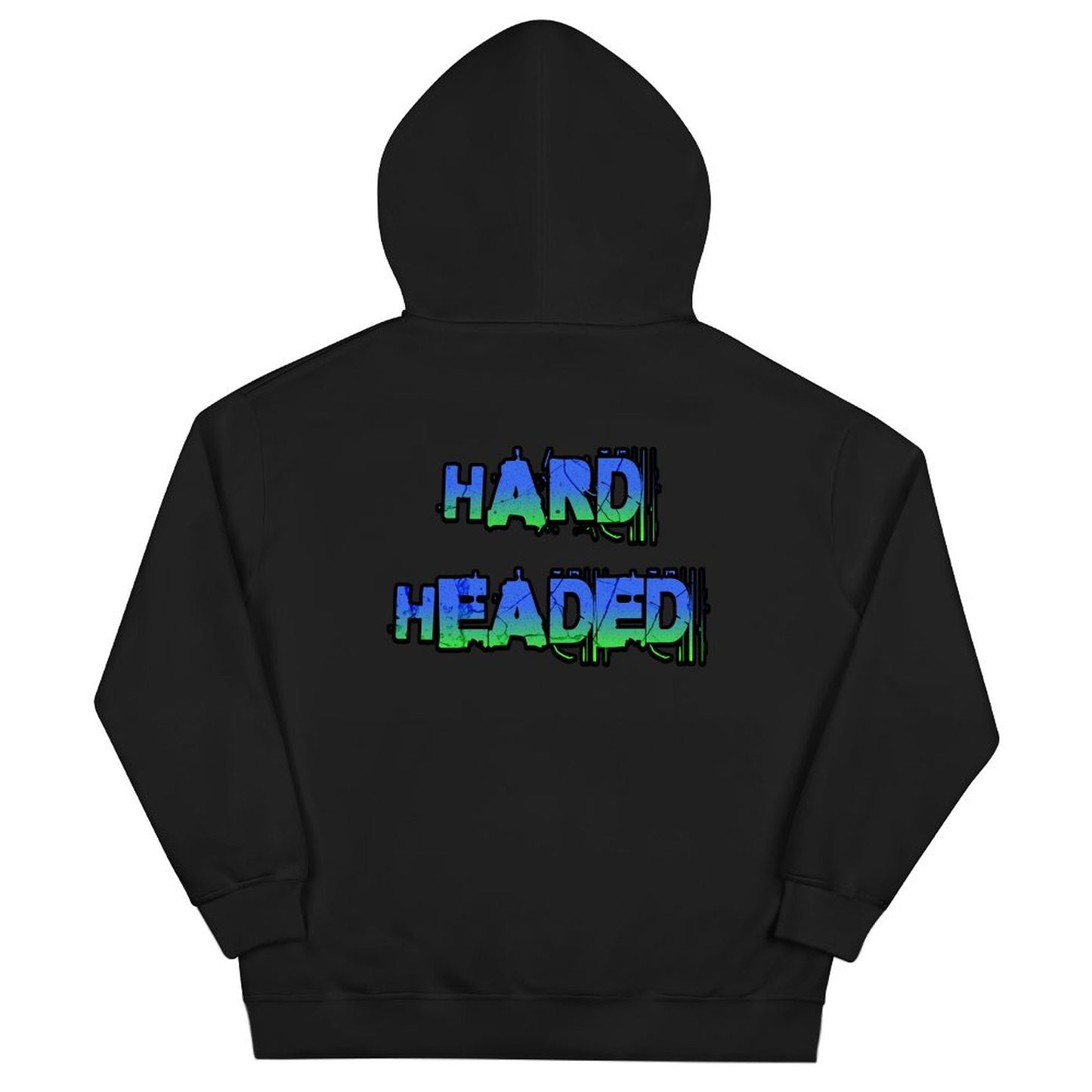 Blue and Green Hard Headed Heavy Hoodie