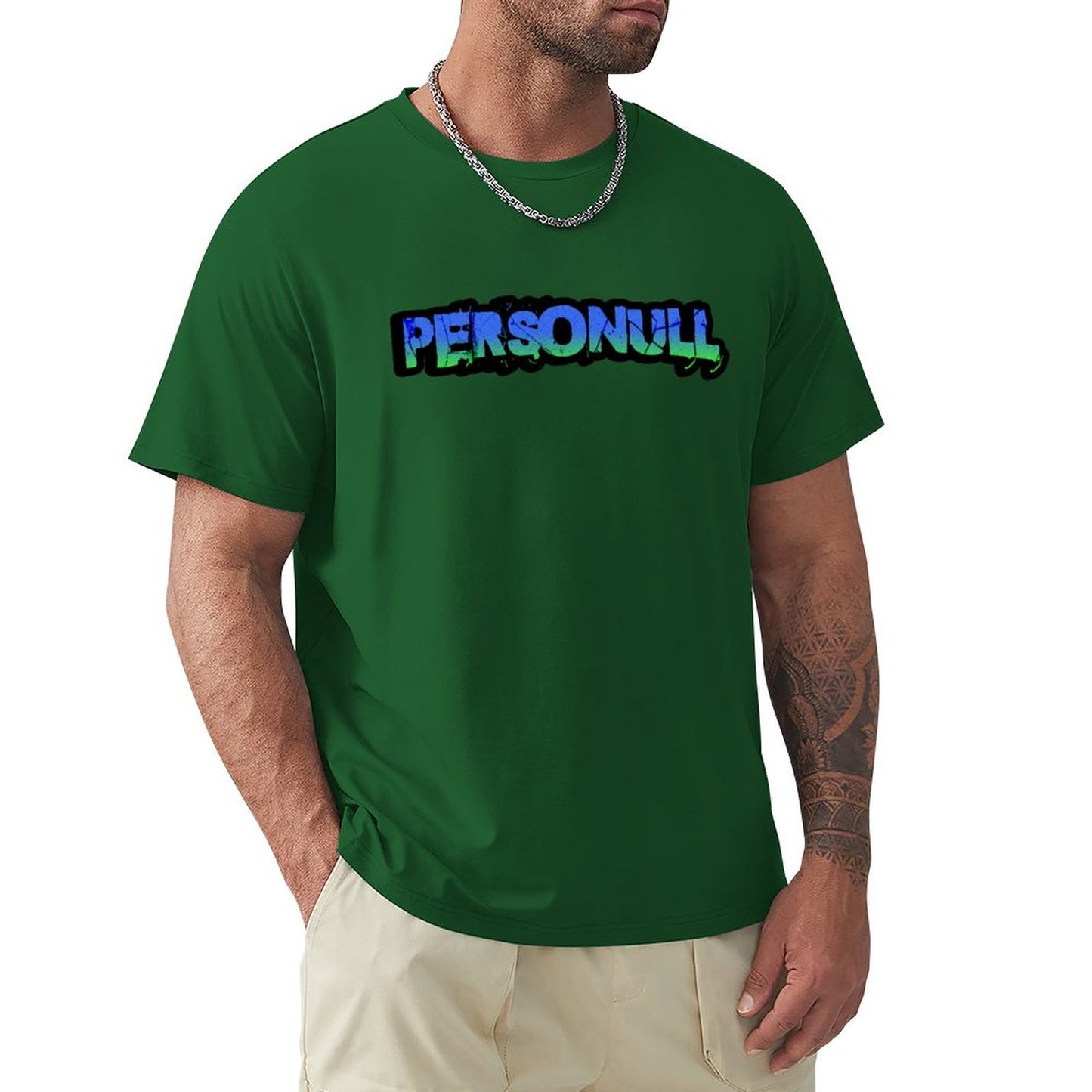 Blue and Green Logo T-Shirt