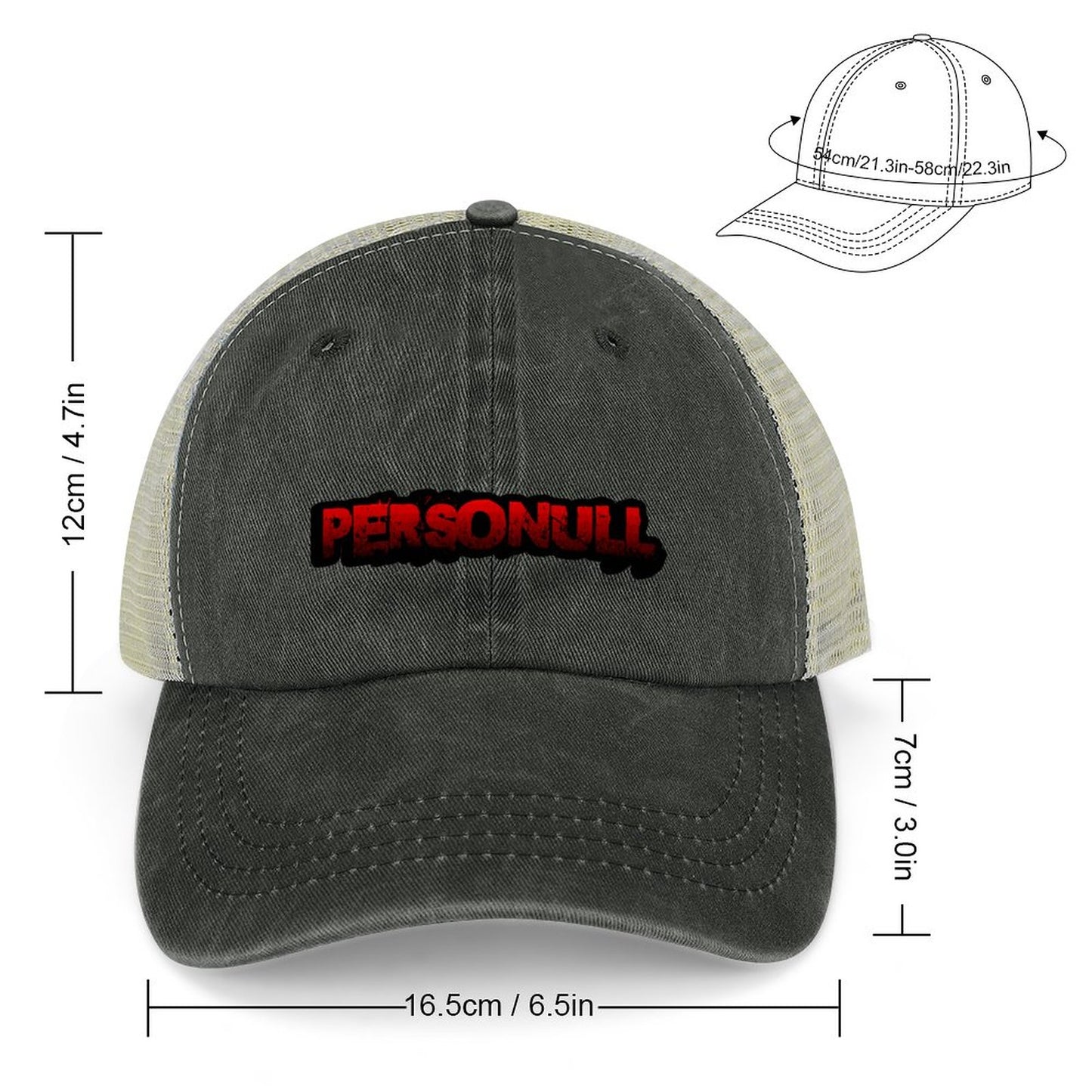 Red Logo Trucker Hat