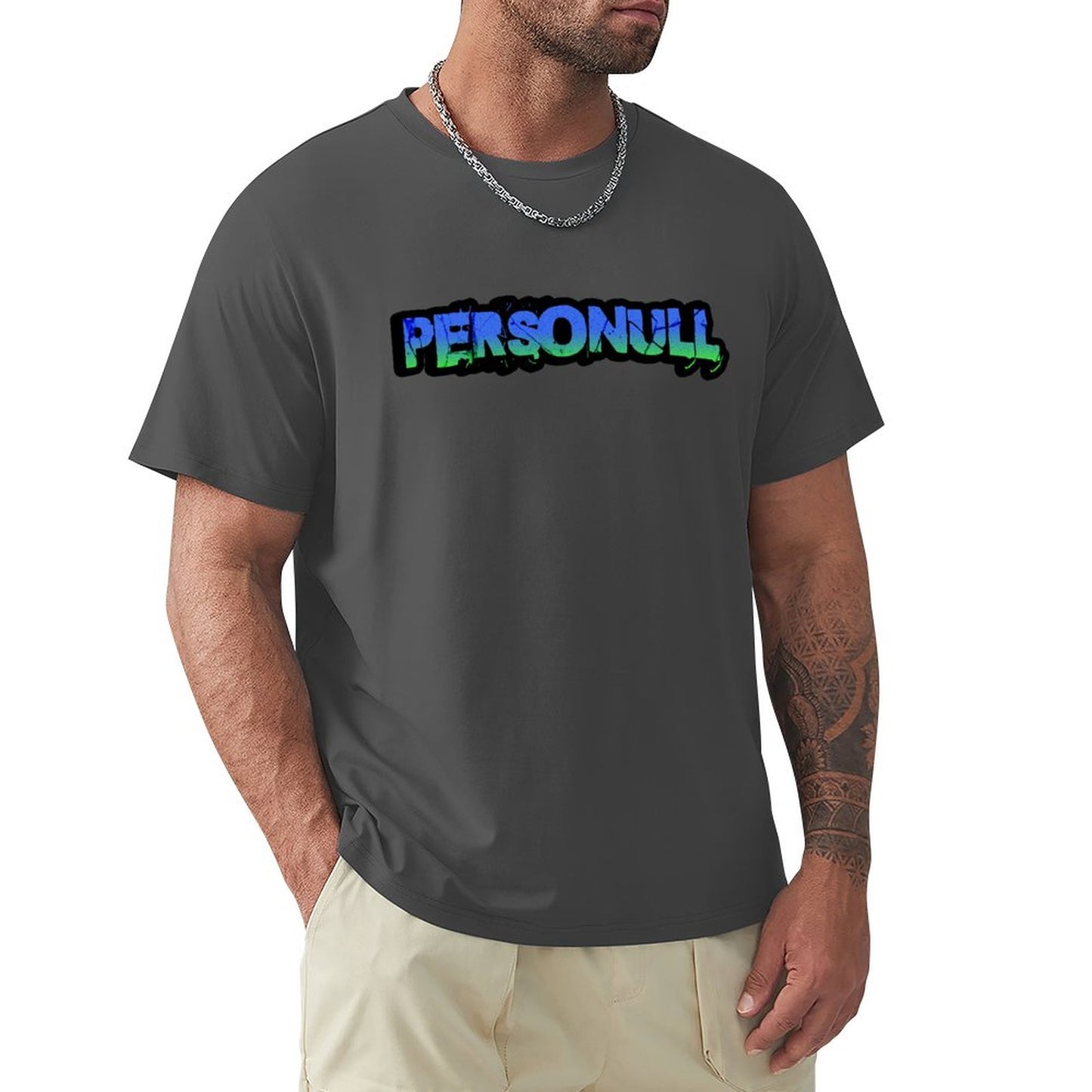 Blue and Green Logo T-Shirt