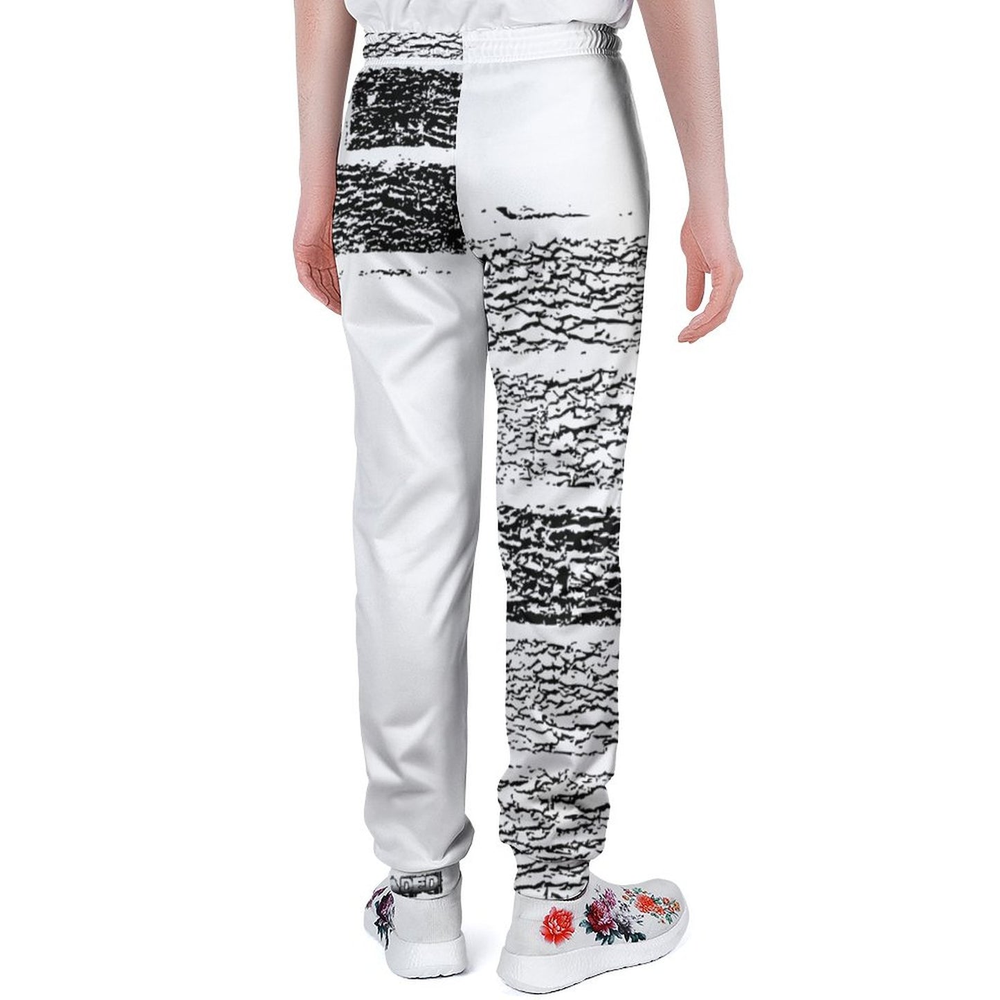 Brick Polyester Sweatpants