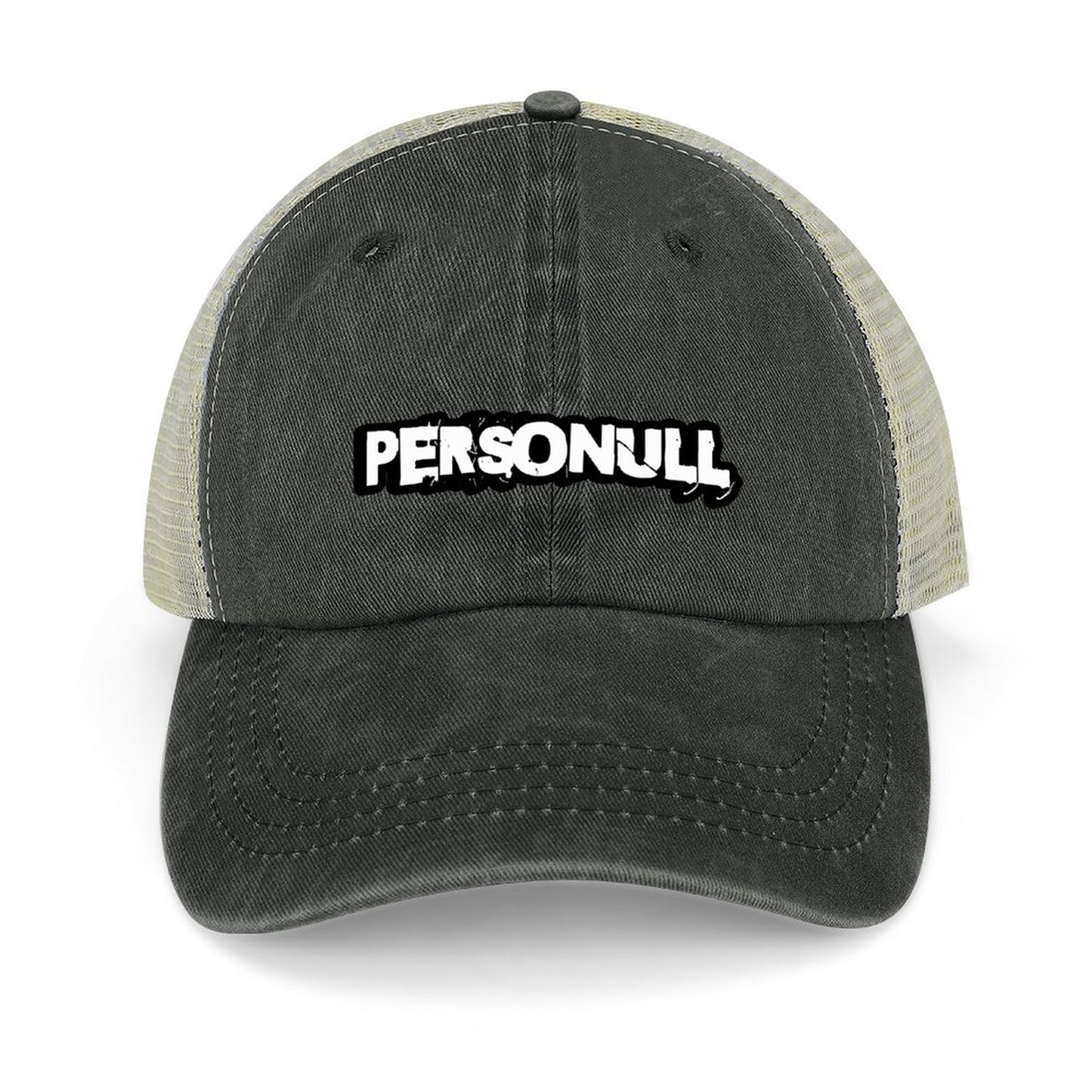 White Logo Trucker Hat