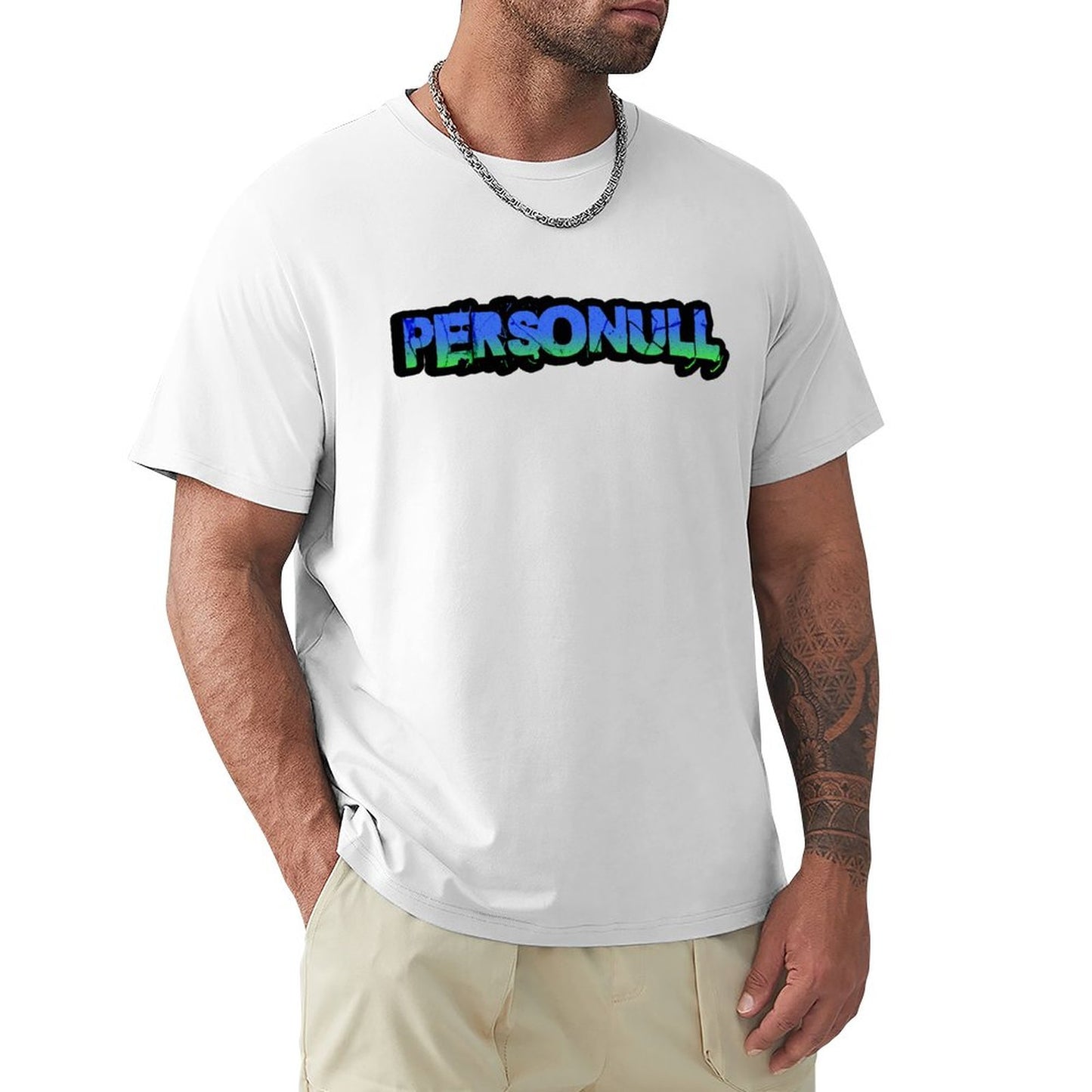 Blue and Green Logo T-Shirt