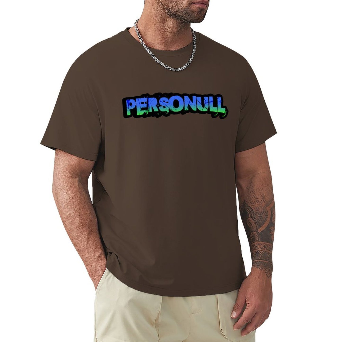 Blue and Green Logo T-Shirt