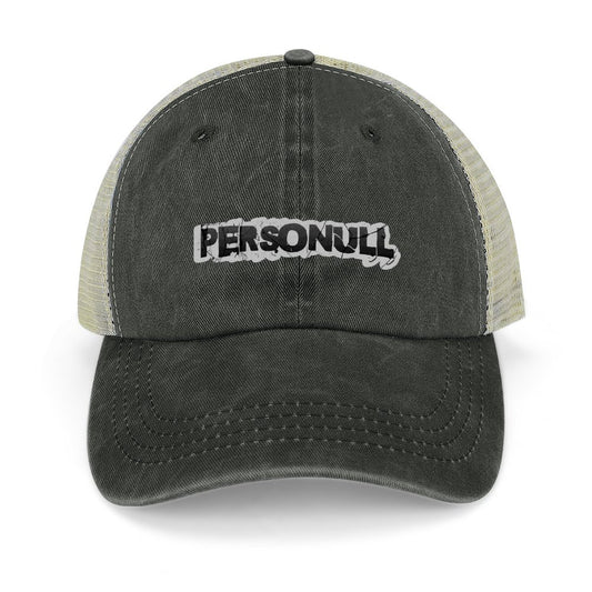 Black Logo Trucker Hat