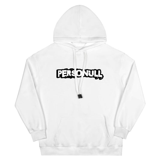 White Personull Logo Heavy Hoodie